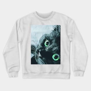 Cat Art Crewneck Sweatshirt